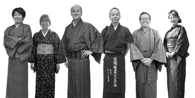 本場奄美大島紬NEXTプロジェクトメンバー(一部)