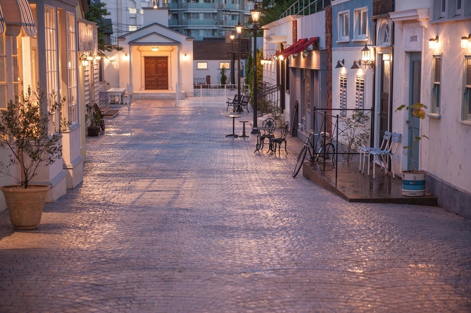 まるで海外のような撮影スタジオは会場中がフォトスポット！