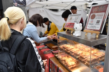 【名城大学】富山県南砺市城端地域の名物「兄貴のたこやき」が天白キャンパスに登場