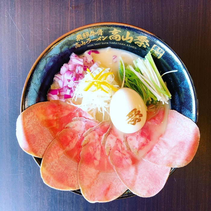 飛騨牛タンスペシャル白湯ラーメン