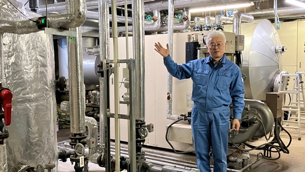 温泉廃熱回収利用システム(ゆづくしSalon一の坊)