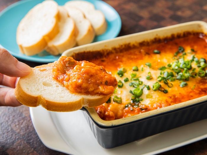 料理の一例:海の恵グラタン