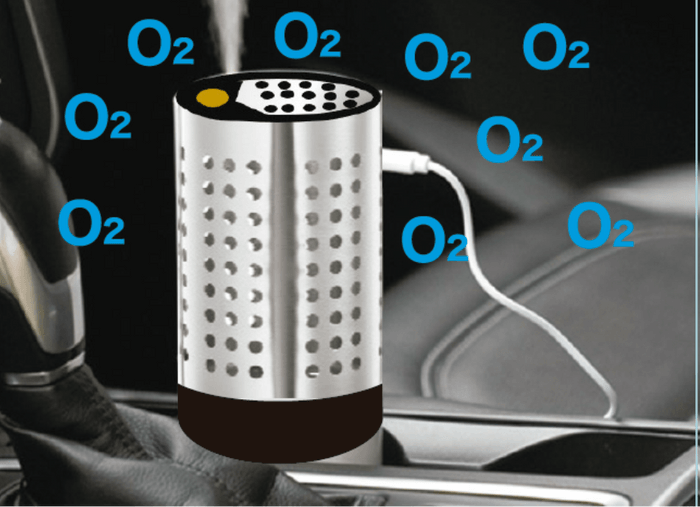 ドリンクポットに置かれた車内のイメージ画像