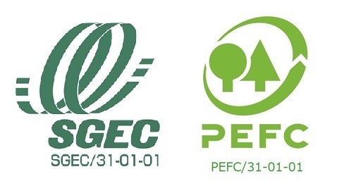 SGEC/PEFCロゴ