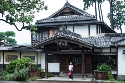 明治時代に造られた臨江閣