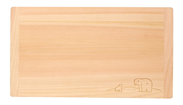 桧まな板 全長36cm