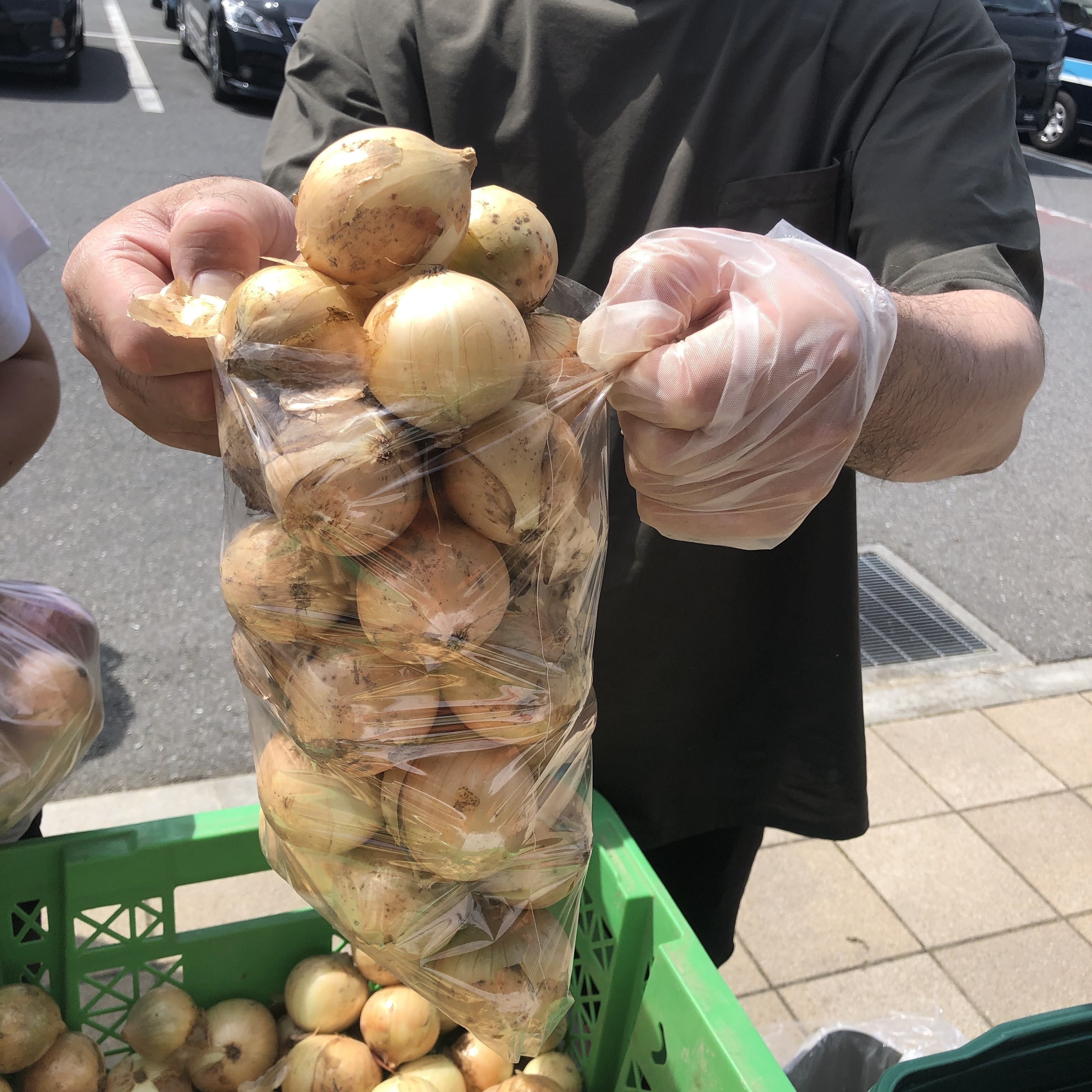 新玉ねぎ詰め放題(4/5(日)〜計5回)