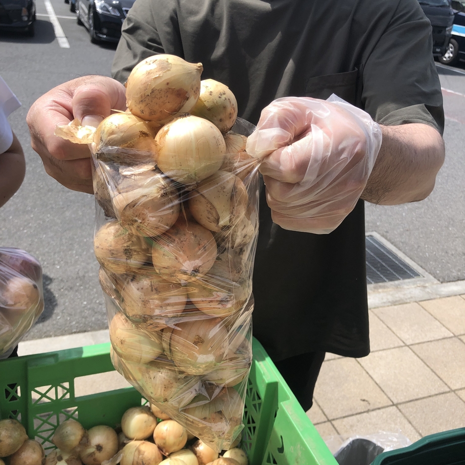 新玉ねぎ詰め放題(4/5(日)〜計5回)