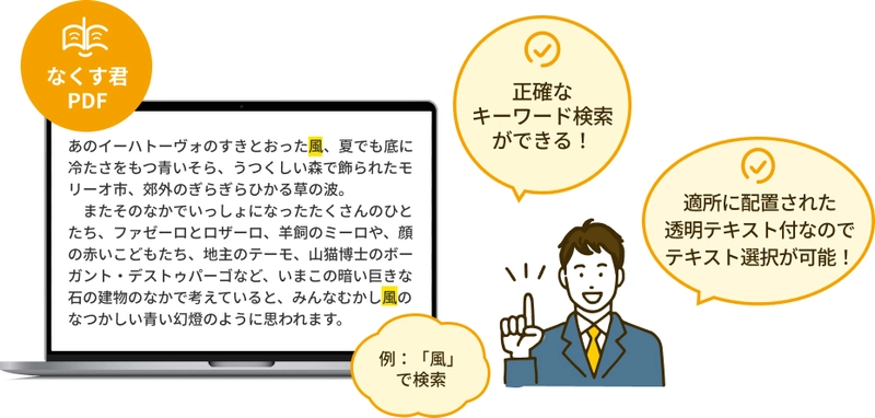 2種のAi-OCRを併用して99.9％の正字率を実現！ 「デジタルキャビネット　書庫なくす君」6月26日提供開始