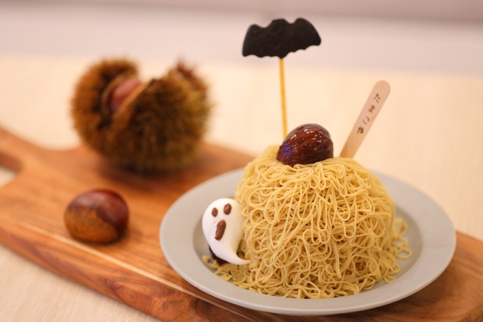 巣ごもりパンケーキ和栗