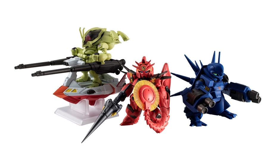 FW GUNDAM CONVERGE CORE 機動戦士クロスボーン・ガンダム 鋼鉄の7人 Aチームセット(イメージ1)