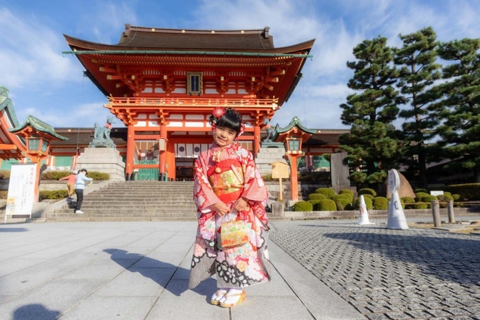 七五三ロケーション撮影