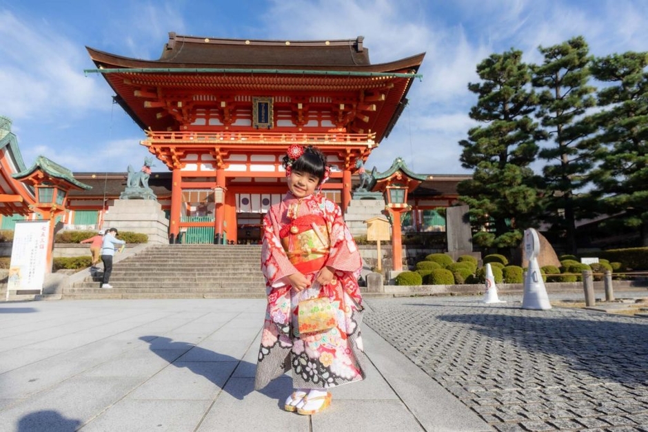 七五三ロケーション撮影