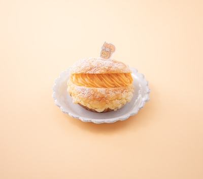 【パン工房カフェ ほっこり】「めろめろクリームパン」