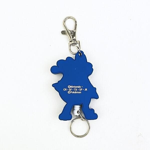 ポケモンのラバーリールキーホルダー