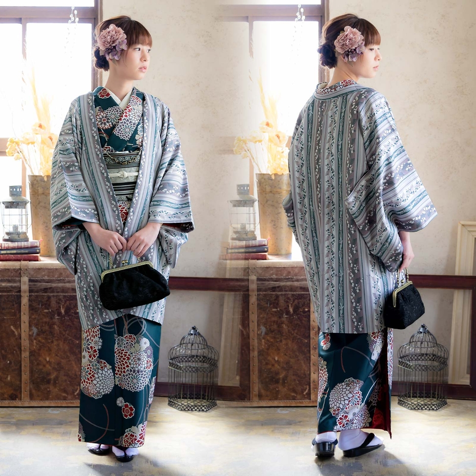 花くす玉 青緑色