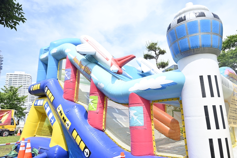 横浜マラソン　多くの親子が楽しめる場の写真