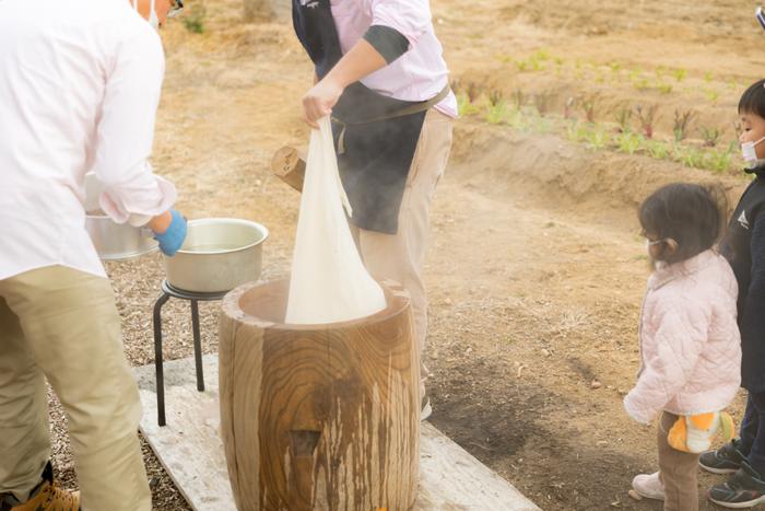 ▲昨年の餅つきイベントの様子