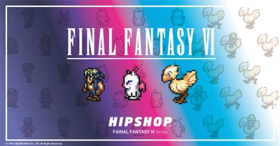 「近づく、予感」。 アンダーウェアブランド【HIPSHOP(ヒップショップ)】が PARCO×FINAL FANTASY COLLABORATION ITEM FAIRにて 『ファイナルファンタジーVI』コラボレーションアイテムを発売！