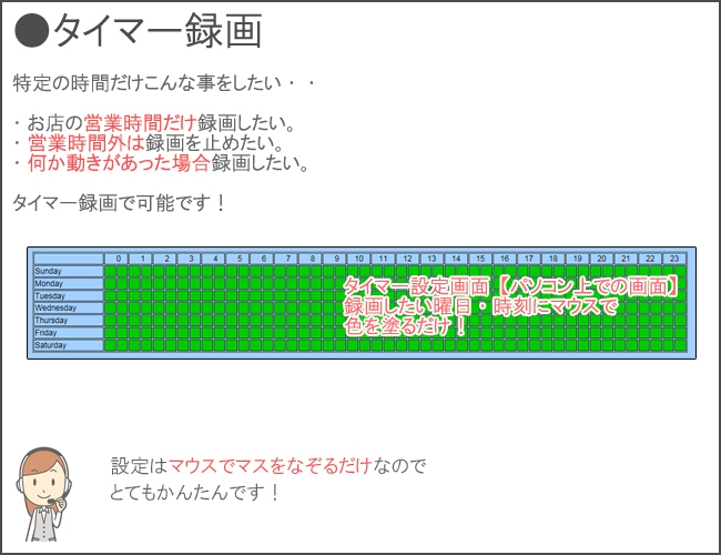 タイマー録画