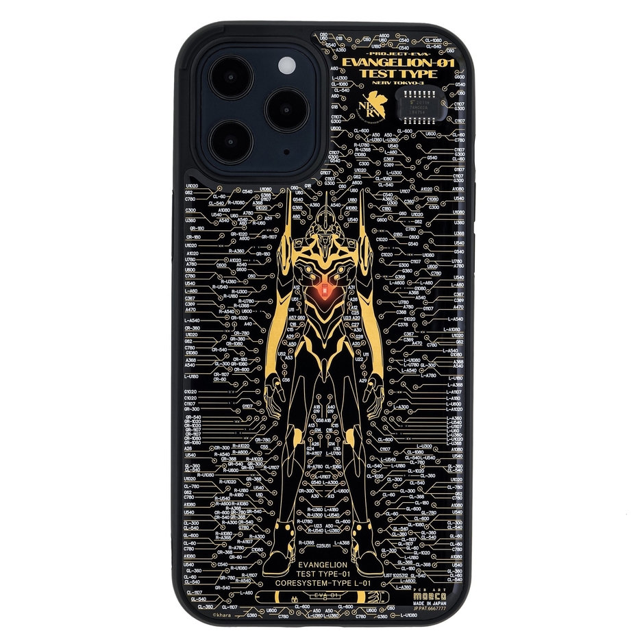 EVA01 iPhone12ProMaxケース黒