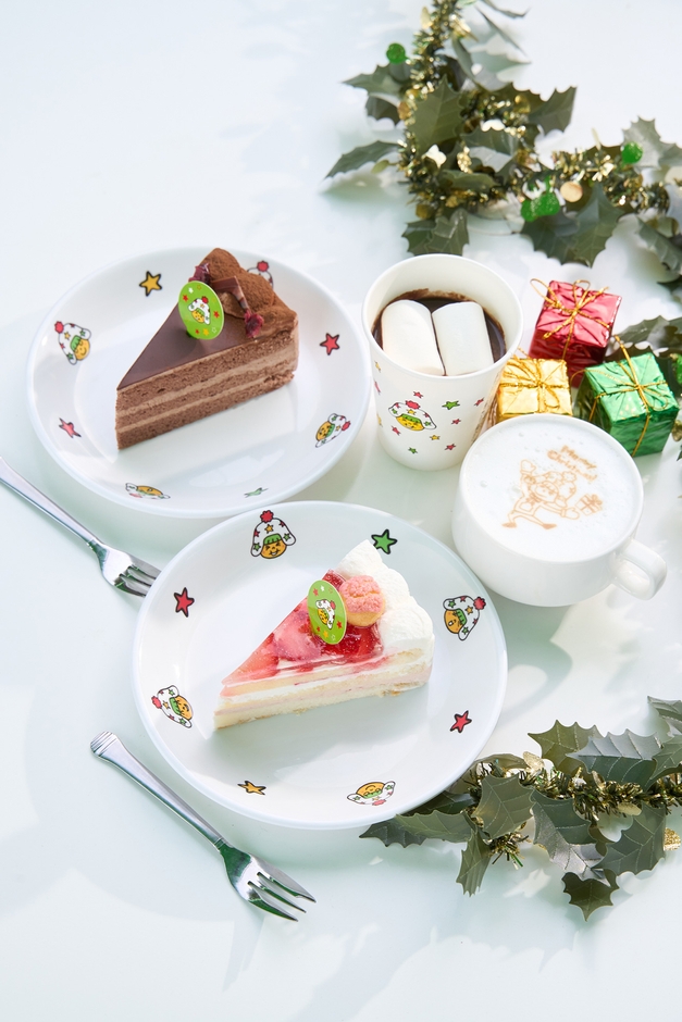 クリスマス期間限定ケーキやあま~いホットドリンク
