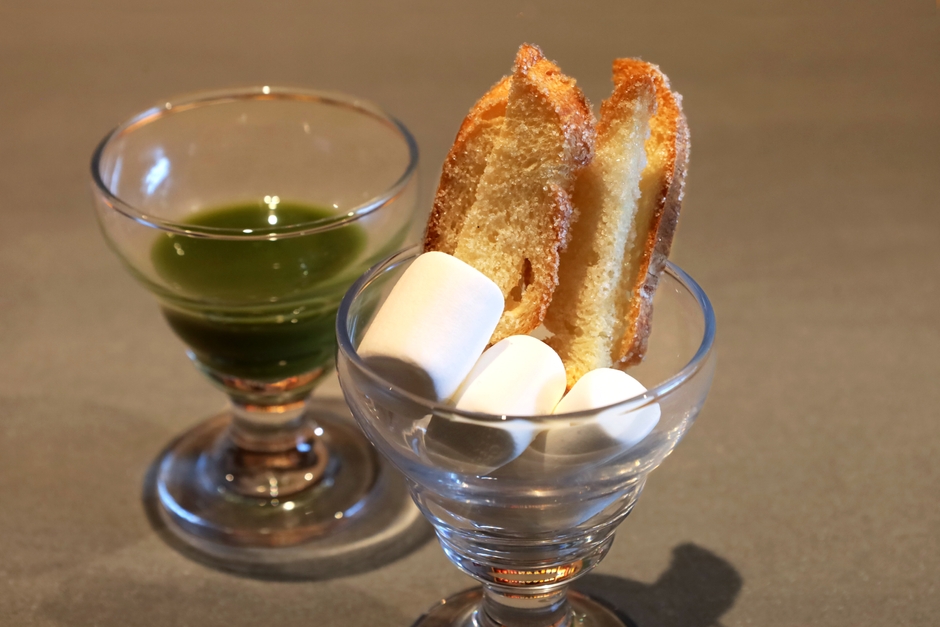 チョコリキュールwithマシュマロ＆ラスク