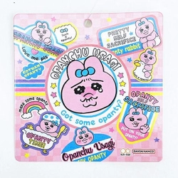 おぱんちゅうさぎのポップさ全開。おぱんちゅうさぎ好きにはたまらないポーチです。