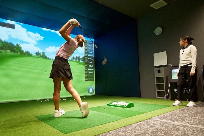 広い個室でマンツーマンレッスン