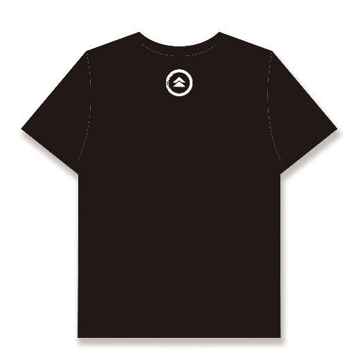 Ghost of Tsushima ロゴ&家紋Tシャツ (SAMURAIデザイン)ブラック裏