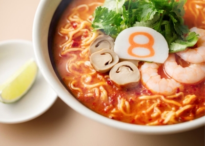 ８番らーめんのトムヤムクンらーめん