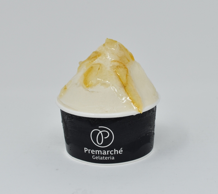 Bee-gan ゆずとみかん、オレンジのソルベ ひまわりハニーとともに