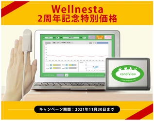 話題のストレスチェック対策に！ ストレスバランスや疲労度を指先で測定できる自律神経測定器 「condiView コンディビュー」 10％OFFの特別価格キャンペーンを実施