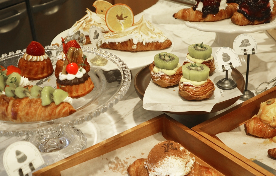 横浜店のベーカリー