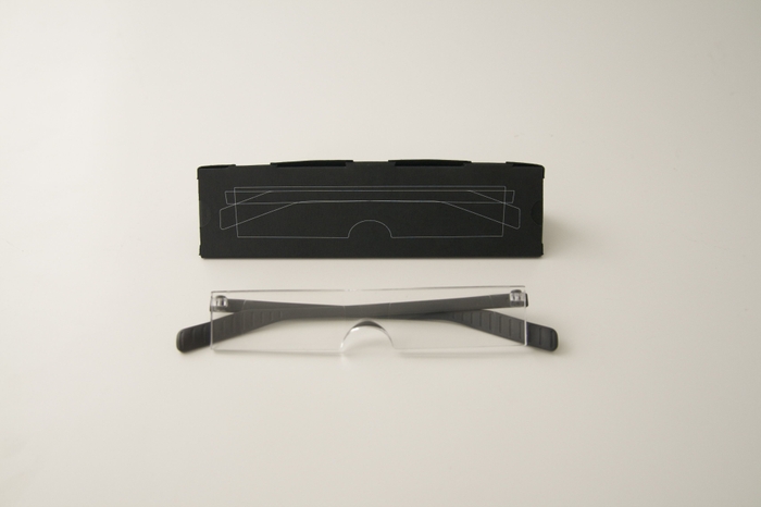 リーディンググラス 黒2