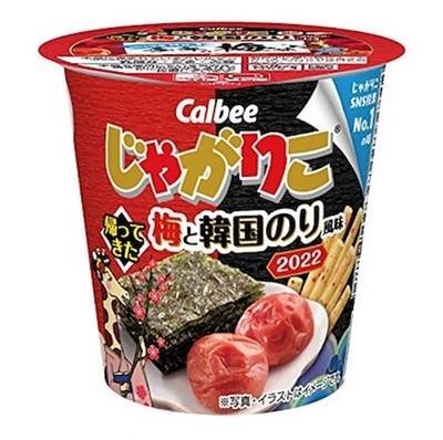 ADTOWN/カルビー じゃがりこ 梅と韓国のり風味
