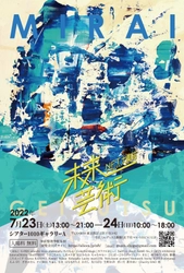 NFTアートの展覧会「【未来芸術】NFTアーティスト大集結」を 東京 北千住にて7月23日、24日に開催