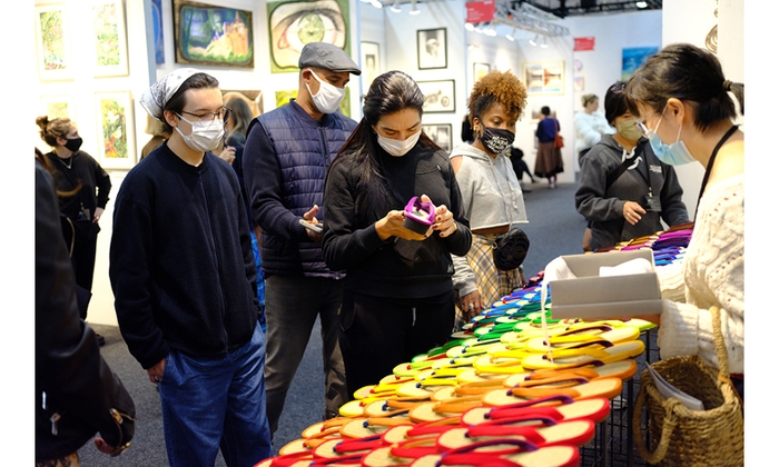 盛況だったART EXPO N.Y.の様子