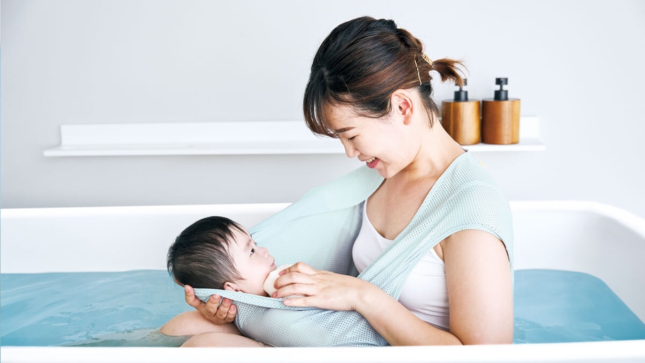 赤ちゃんとのお風呂の不安を解消