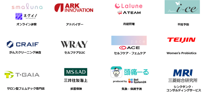 <参加事業者・サービス>
