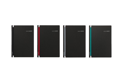 【リプラグ】名刺ファイルLog book(ログブック)ブラックのバリエーション