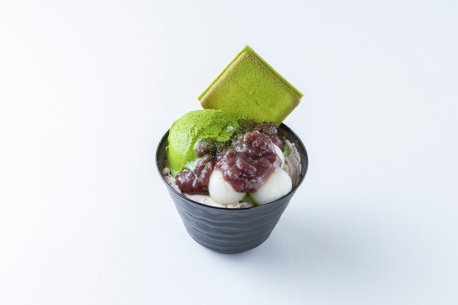 さとりお濃茶パフェ 600円