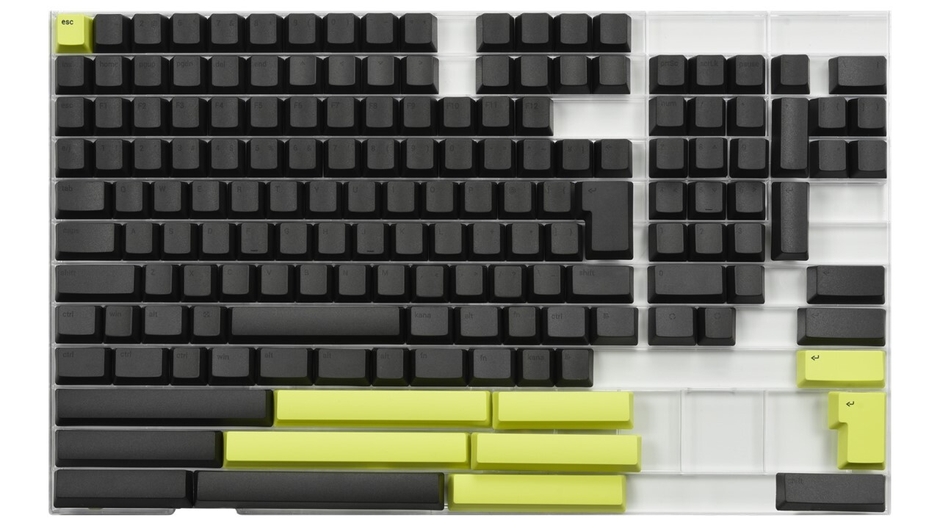 『GRAPHT Designer Keycaps  Matte Black』(JPUS配列対応、158キー)