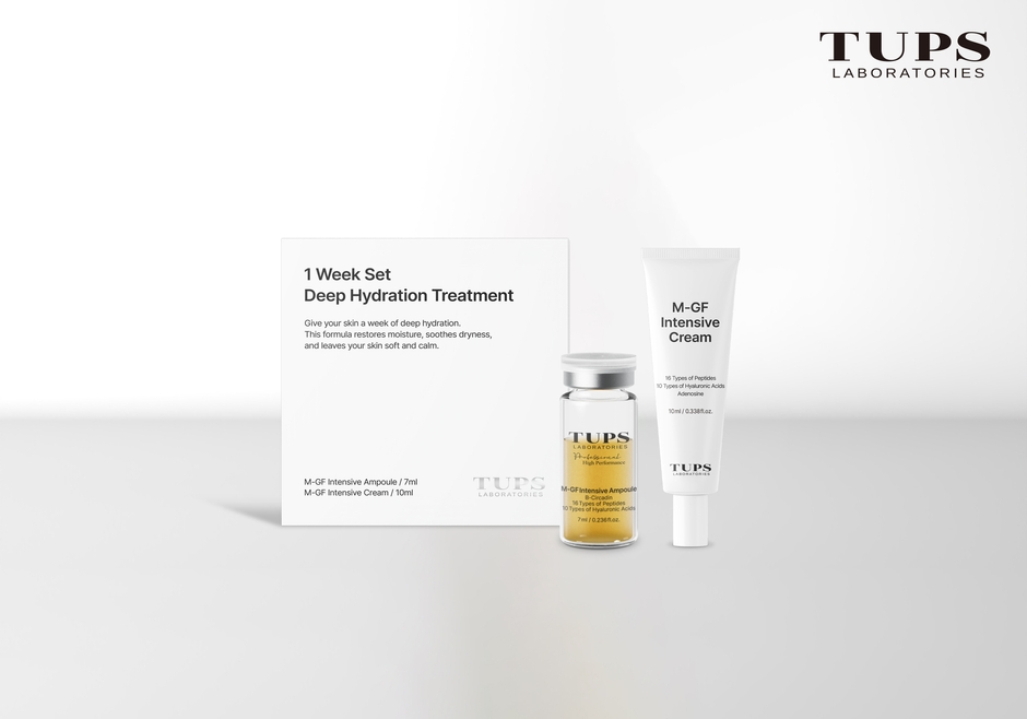 TUPS Deep Hydration Treatment 1-Week Set