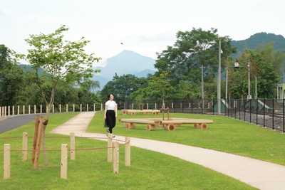 SL転車台公園イメージ(園内)
