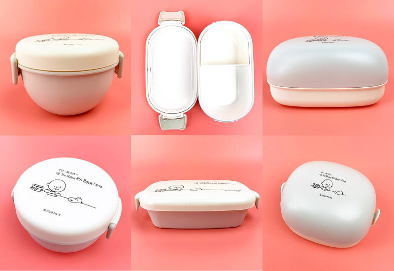 手早く作ったおにぎりがふんわりIN♫忙しい朝に最強のスヌーピーのお弁当箱がでた！[動画つき]