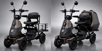 免許不要で乗れる特定小型4輪「ELEGRAN」に、 ひじ掛け標準装備の最上位「PREMIUM」登場