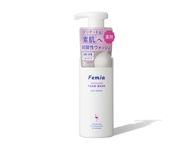 薬用泡ウォッシュ　ローズとフリージアの香り