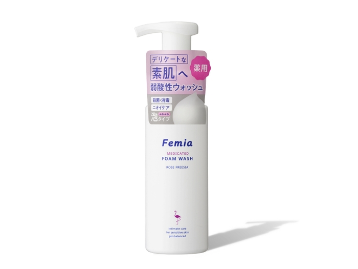 薬用泡ウォッシュ　ローズとフリージアの香り