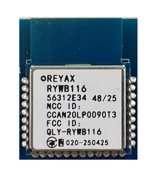 IoT向けREYAX社製・低消費電力Wi-Fi通信モジュール 「RYWB116」が国内技適を取得、輸入販売を開始